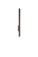 Nástěnná - FAN LED-HERCULES-100 Nástěnné svítidlo Hercules corten, hliník s PC difuzorem, 23 W, 3500 lm, CCT 2700/3300/4000 K, IP65, 60 x 55 x 1000 mm - FANEUROPE