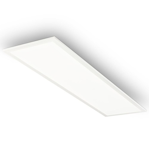 Hranatá - BRILO 7667016 Simple svítidlo LED panel 100x25 cm - 22W, 2300lm, neutrální bílá, IP44, bílé - BRILO - foto 1