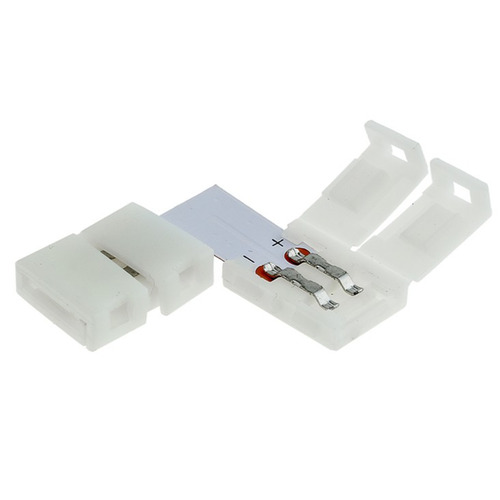 Spotřební materiál a příslušenství - Úhlový konektor pro LED pás 3528 8mm - foto 1