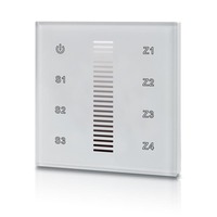 Ovladače - SLC S50004 SLC Wall remote RF Touch Mono 4 Zones - TLG