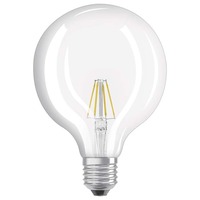 E27 - RED G12246 OSRAM NESTMÍVATELNÁ Retrofit Globe 125 čirá 230V E27 LED EQ60 2700K - DESIGN - RENDL