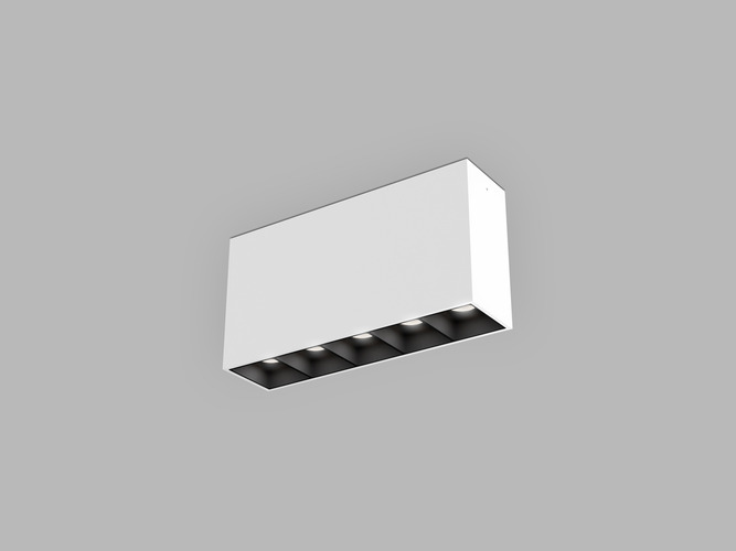 Stropní - Stropní svítidlo LINEAR II ON 5, W DALI TW/PUSH TW 10W 3000K-4000K, DALI TW/PUSH TW - foto 1