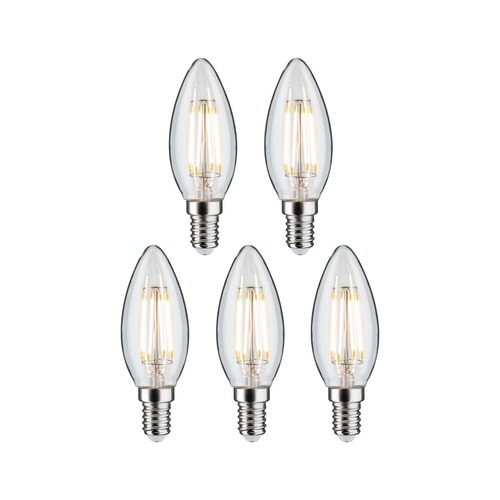 E14 - P 29094 Filament 230V LED svíčka E14 5x4,8W 2700K čirá - PAULMANN - foto 1