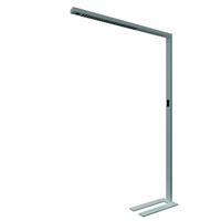 Stojací lampy - IMPR 342229 Deko-Light stojací svítidlo, Office Three Standard, Motion, 80 W, DIM, 4000 K, 220-240V 10100 lm 1240 mm stříbrná