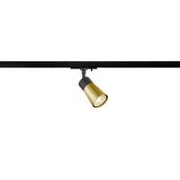 Svítidla - LA 1008247 PURI 2.0 Cone 1~ Spot, GU10, 1x max. 6W, černá / zlatá - BIG WHITE (SLV)