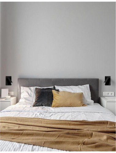 Bodová - NV 9081352 Bodové svítidlo DONA černý hliník LED Cree 3W 230V vypínač na těle 3000K IP20 - NOVA LUCE - foto 1