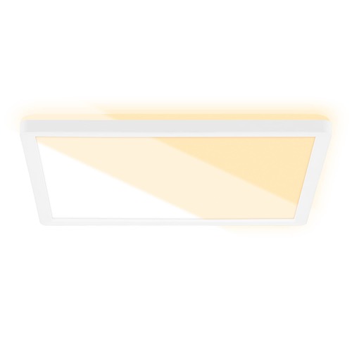 Hranatá - BRILO 7556016 CCT panel, 29,3 cm, 18W, 400lm, bílé - BRILO - foto 1