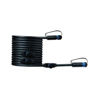 Příslušenství - P 94596 Plug &amp; Shine kabel 5m 4 výstupy IP68 černá - PAULMANN