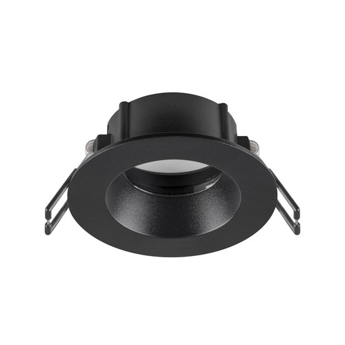 Kruhová - LA 1007345 NEW TRIA® 68 kroužek pro vestavbu do stropu, D: 8,2 H: 3,4 cm, IP 65, černá - BIG WHITE (SLV) - foto 1