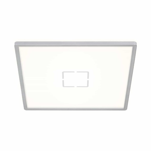 Hranatá - BRI 3393014 Slim svítidlo LED panel, 42 cm, 3000 lm, 22 W, stříbrná (starý kód: BRI 3393-014) - BRILONER - foto 1