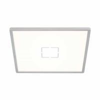Hranatá - BRI 3393-014 Slim svítidlo LED panel, 42 cm, 3000 lm, 22 W, stříbrná - BRILONER