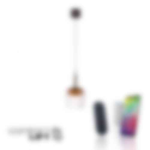 Dekorativní - PN 2741-20 LED závěsné svítidlo Q-KON 1-ramenné měď Smart Home s aplikací ZigBee 2700-5000K - PAUL NEUHAUS - foto 1