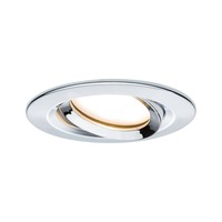 Koupelnová - P 93683 Vestavné svítidlo LED Nova Plus kruhové 1x6,8W chrom výklopné stmívatelné - PAULMANN