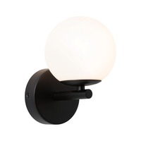 K zrcadlu - P 71074 Selection Bathroom LED nástěnné svítidlo Gove IP44 3000K 230V 5W černá mat/satén - PAULMANN
