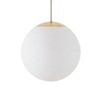 Koule - OS ADR62027 ADRIA P3 HP závěsné skleněné svítidlo mosaz / bílá IP40 3000 K 52W LED DALI - OSMONT