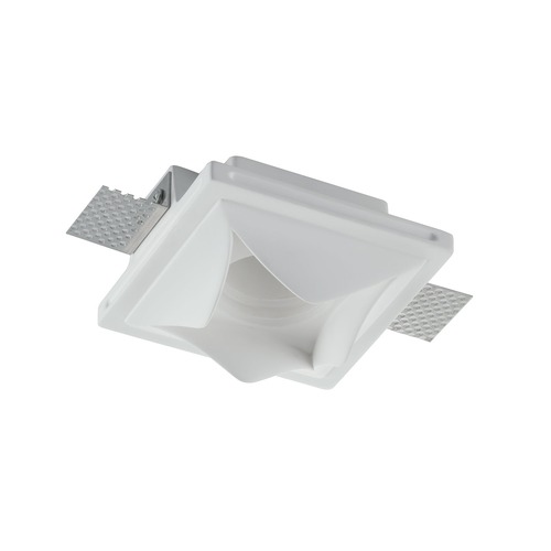 Hranatá - FAN INC-BRICK-Q1 Zápustné svítidlo Brick, bílá, 1 x GU10, 12 x 12 x 7 cm - FANEUROPE - foto 1