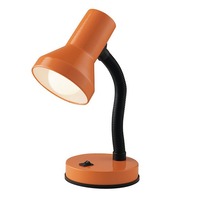 Stolní lampy dekorační - FAN LDT032-ARANCIO Stolní lampa LDT032, oranžová, 1xE27, 14,5 x 34,5 cm - FANEUROPE