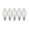 E14 - P 5092 Filament set LED svíčka E14 230V 5x2,6W 2700K čirá - PAULMANN