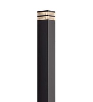Sloupková - NOR 45348003 Venkovní sloupkové svítidlo Elm 1x40W E27 černá čirá - NORDLUX