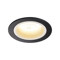 Kruhová - LA 1003872 NUMINOS® DL M vnitřní LED zápustné stropní svítidlo černá/bílá 3000 K 55° včetně listových pružin - BIG WHITE (SLV)