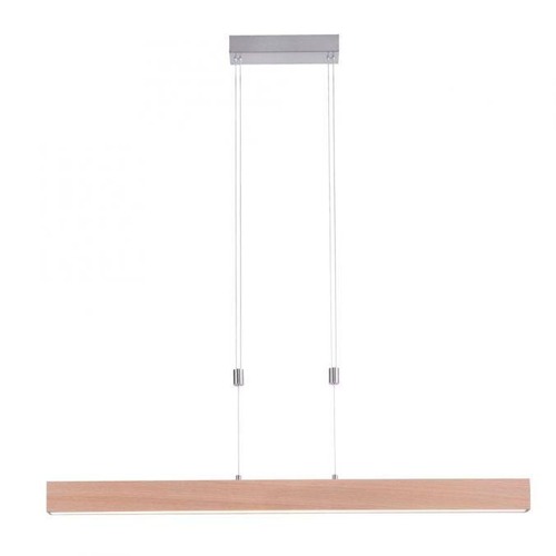 Podélná - LD 11420-78 Závěsné svítidlo AMANDA dekor dřevo 30W 2700-5000K 3600lm - LEUCHTEN DIREKT / JUST LIGHT - foto 1