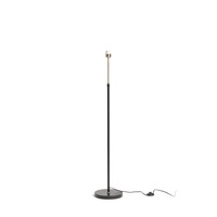 Stojací lampy - RED R14118 EMMETT stojanový podstavec černá staromosazná 230V E27 15W - RED - DESIGN RENDL
