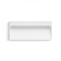 Nástěnná - RED R12545 AQILA RC nástěnná bílá 230V LED 6W IP54 3000K - RED - DESIGN RENDL