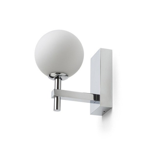 K zrcadlu - RED R14388 PEGGY nástěnná chrom/opálové sklo 230V G9 6W IP44 - RED - DESIGN RENDL - foto 1