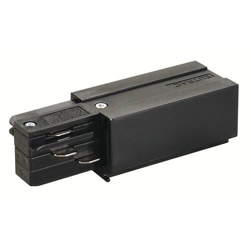 Lišty a příslušenství EUTRAC - LA 145520 Systémové svítidlo EUTRAC napájení pravá černá 230V - BIG WHITE (SLV) - foto 1