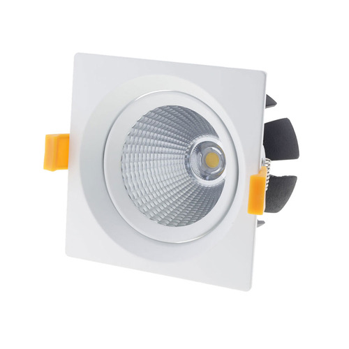 Vestavěný - LED COB Downlight čtverec otočný - foto 1