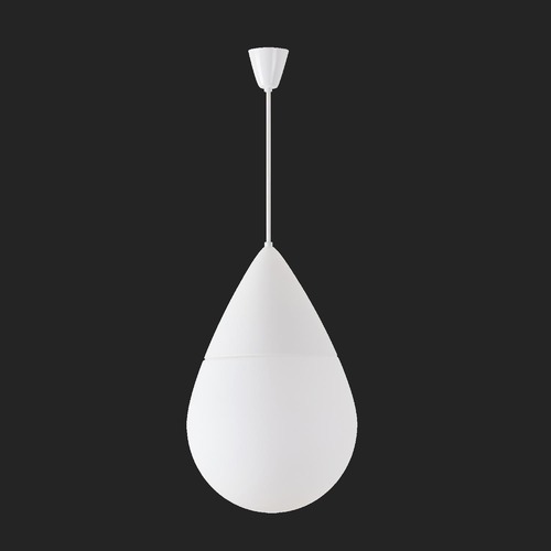 Kónická - OS DAN63065 DANAE S závěsné skleněné svítidlo bílá IP40 3000 K 2x20/9W LED (původní kód OS 63065) - OSMONT - foto 1