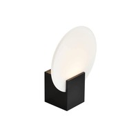 Dekorativní - NOR 2015391003 Nástěnné svítidlo Hester 9,5W LED černá - NORDLUX