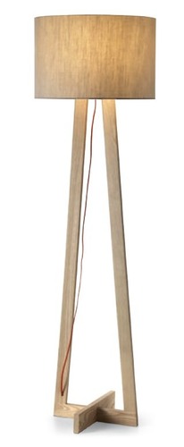 Stojací lampy - PANIT TER40012 Stojací lampa MAIKO šedá / oranžová E27 25W v.165cm - PAN - foto 1