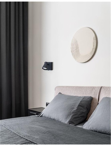 Bodová - NV 9155712 Bodové svítidlo DUBLIN černý kov vypínač na těle GU10 1x10W 230V IP20 bez žárovky - NOVA LUCE - foto 1