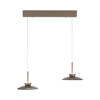 Dekorativní - PN 2194-97 LED závěsné svítidlo Pure Moon, bronzová, stmívatelné 2700K - PAUL NEUHAUS