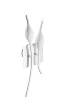 Dekorativní - AZZ AZ0047 Nástěnné svítidlo Snake wall (white) - AZZARDO