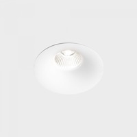 Kruhová - KHL K50150.02.RF.WH-WH.38.ST.8.40.D1 LUXO zapuštěné svítidlo s rámečkem bílá 12W 4000K 1.10 - KOHL-Lighting