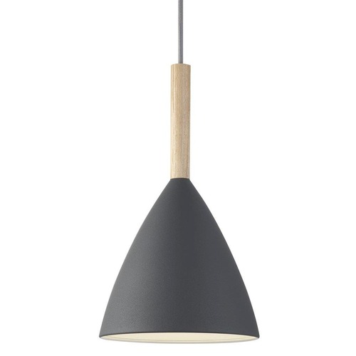 Kónická - NOR 43293010 Závěsné svítidlo Pure 20 1x40W E27 šedá - NORDLUX - foto 1