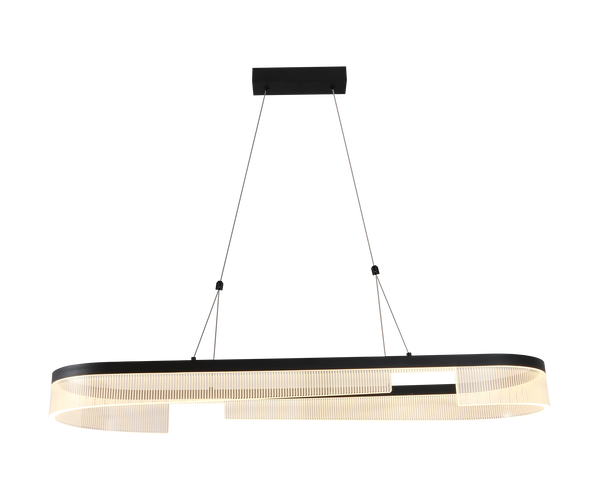 LED přívěšek - Závěsná LED lampa 30W Sand Black - foto 1