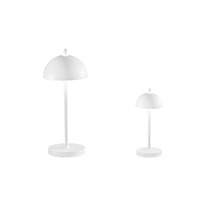 Na stůl - FAN LED-PARTY-L-BCO Nabíjecí venkovní svítidlo PARTY LED dobíjecí 2,5 W TOUCH DIMM 3000 K IP54 baterie 4000 mAh USB nabíjení magnetická 1,2 m - FANEUROPE