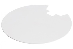 Stínidla, kryty, clony - IMPR 930393 Deko-Light kryt zadní bílá pro sérii Uni II Max - LIGHT IMPRESSIONS