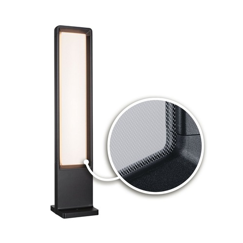 Sloupková - P 93110 LED stojací svítidlo Reana IP44 832mm 3000K 2x4W 230V antracit kov - PAULMANN - foto 1