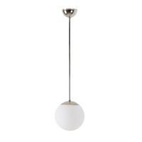 Koule - OS ISI72430 ISIS P1 PM-M závěsné plastové svítidlo nerez / bílá IP40 3000 K 8W LED - OSMONT