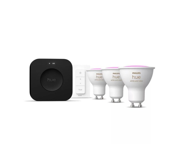 GU10/GZ10 - PH 8720169374546 Hue WCA 3x LED žárovka, 4,2W, 400lm, ovladač, bridge - PHILIPS - foto 1
