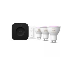 GU10/GZ10 - PH 8720169374546 Hue WCA 3x LED žárovka, 4,2W, 400lm, ovladač, bridge - PHILIPS
