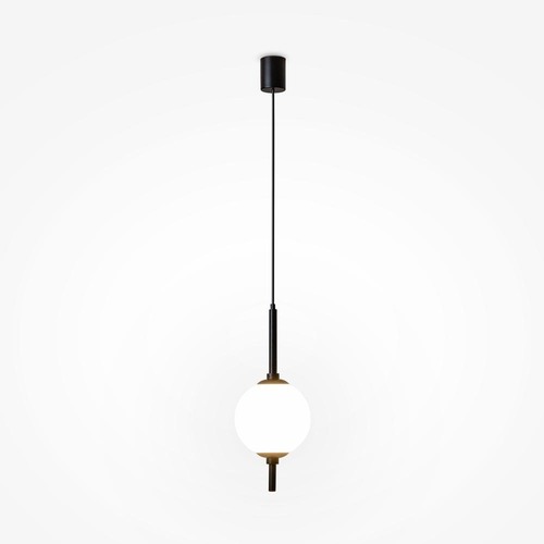 Koule - M Z020PL-L6B3K Závěsné svítidlo The Sixth Sense 3000K 7W teplá bílá 400lm černý kov - MAYTONI - foto 1