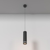 Válec - M P085PL-12W4K-B AKCE - Závěsné svítidlo Orlo 4000K 12W 560lm studená bílá černý hliník moderní design  - MAYTONI