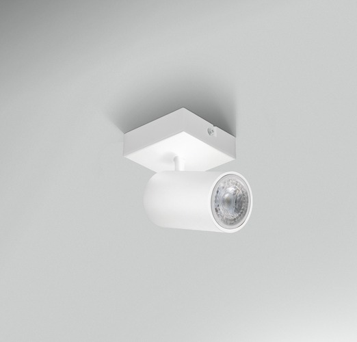 Bodová - CEN ENSB-GU10 ENFASI přisazené svítidlo GU10 BÍLÉ - CENTURY - foto 1