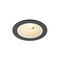 Kruhová - LA 1009452 NUMINOS® S Stropní vestavné svítidlo, 3000 K, 20°, IP20, kulaté, černé / bílé - BIG WHITE (SLV)