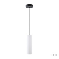 Válec - OS KUM68902 KUMA S2 závěsné skleněné svítidlo černá / bílá IP20 4000 K 41W LED - OSMONT